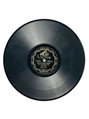 Jane Green Hard-To-Get Gertie 10 Inch Shellac 78 RPM Record Victor 20323 VG